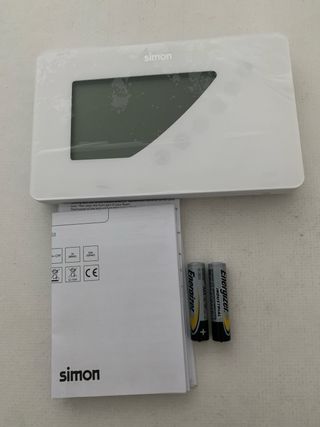 Termostato Digital Programable Semanal Simon.
