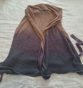 Chaleco Adolfo Domínguez Morado Talla Única
