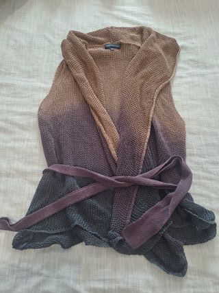 Chaleco Adolfo Domínguez Morado Talla Única