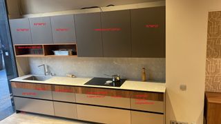 Muebles de cocina de exposición