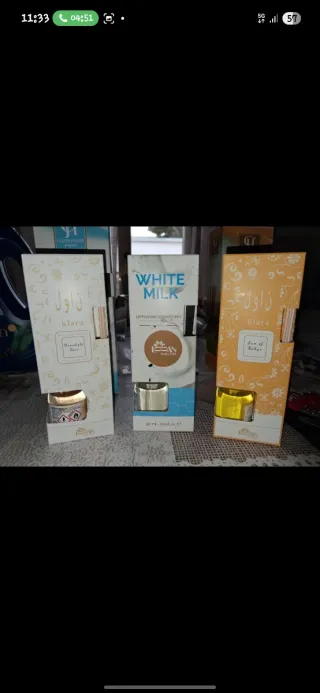 Profumatori per ambienti Klara White Milk e Sun of