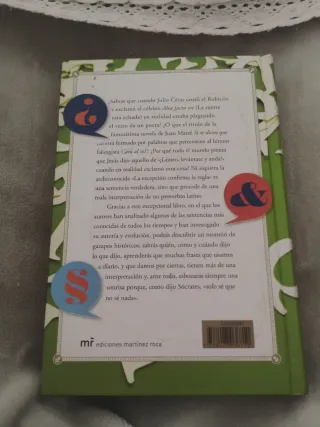 400 frases que uno dice a menudo y no sabe por qué