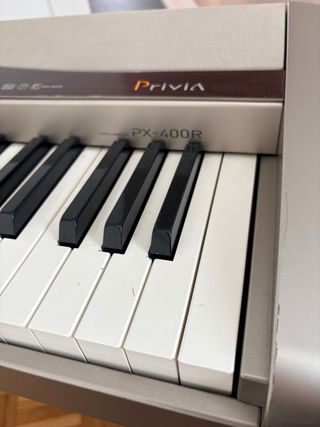 Teclado piano Casio Privia PX-400R 88 teclas