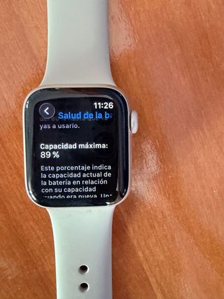 Apple Watch SE Plata/Blanco