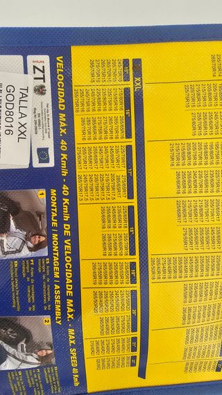 Goodyear Cadenas Nieve Textiles XXL (2 uds) NUEVAS