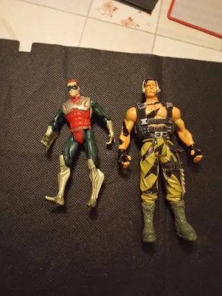 Figuras Articuladas Robin y Action Man