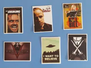 Cromos Películas Varias: the Shining, El padrino,