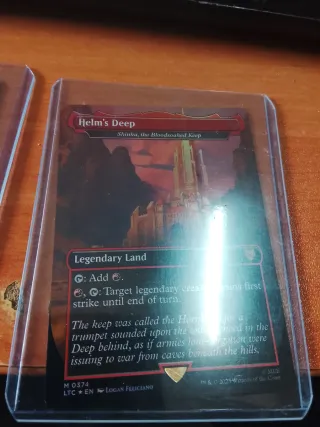 Helm's Deep Shinka Fortaleza Ensangrentada Foil
