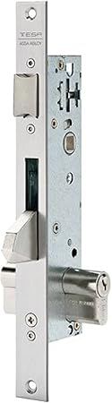Tesa Assa Abloy 2210E203AI Cerradura Monopunto De Palanca Deslizante Para Perfiles Metálicos Para Perfiles Metálicos Inoxidable