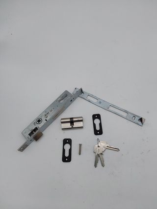 Tesa Assa Abloy 2210E203AI Cerradura Monopunto De Palanca Deslizante Para Perfiles Metálicos Para Perfiles Metálicos Inoxidable