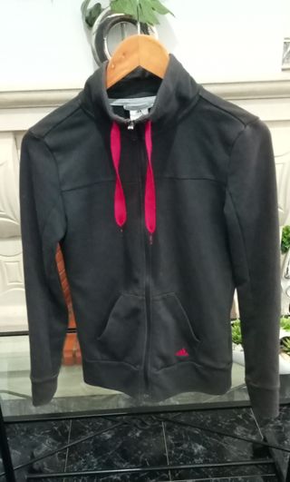 Casaco Adidas Preto / Rosa
