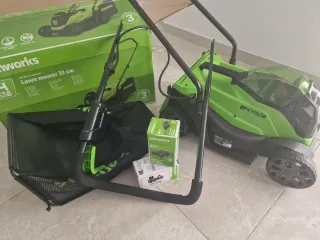 Cortacésped Greenworks GD24LM33K2 24V
