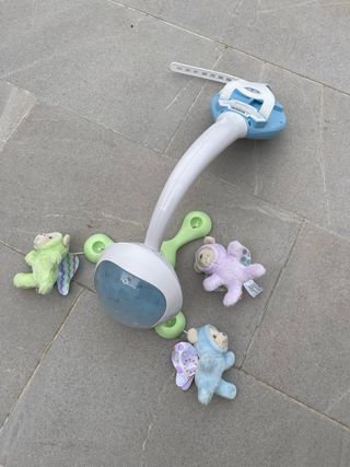 Manta de actividades y móvil para bebé