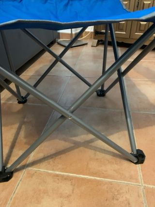 Silla Plegable Camping/Pesca Azul