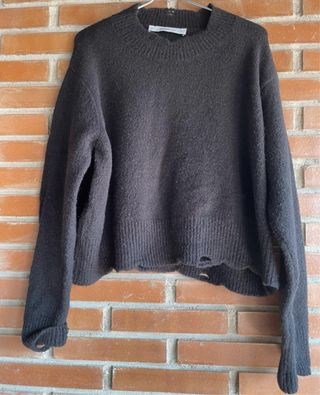 Jersey Zara Negro Talla Única