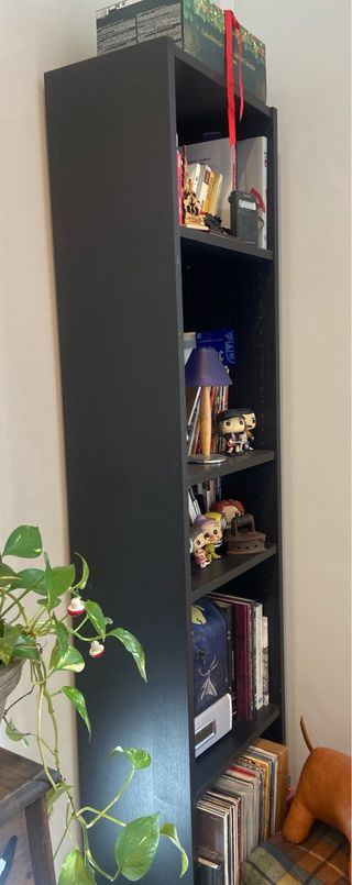 Estantería Negra Librería