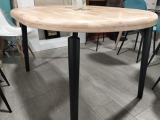 ESTRENA MESA MADERA MACIZA VERSÁTIL:REDONDA/RECTAN