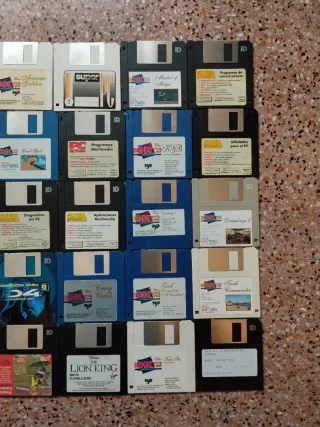 Lote discos 3" 1/2 Ordenador