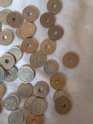 Lote de monedas antiguas