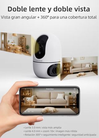 Cámara de vigilancia VIRTAVO interior WLAN