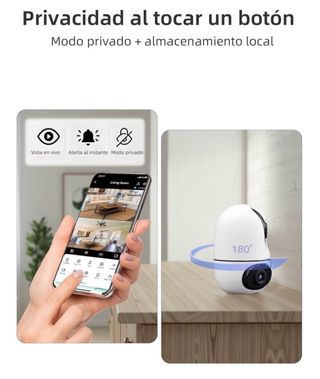 Cámara de vigilancia VIRTAVO interior WLAN