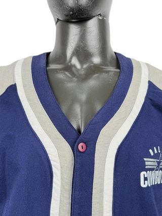 Maglia Baseball Reebok Uomo Blu Taglia M