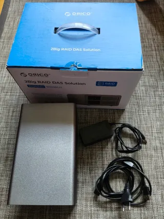 Caja de discos USB Orico