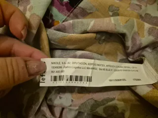 Camisa manga larga Lefties floral L/40