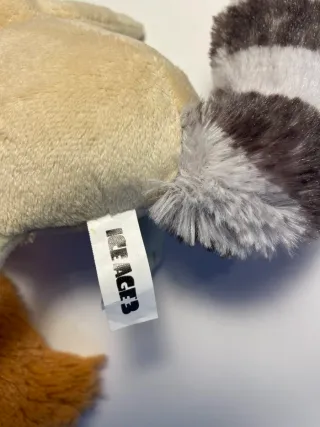 Lotto 3 peluche L'era Glaciale