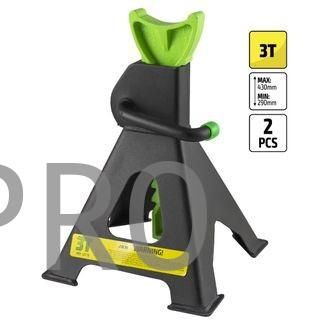 JUEGO DE 2 CABALLETES 3 TON JBM