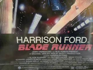 Cuadro Blade Runner (1982) marco aluminio.
