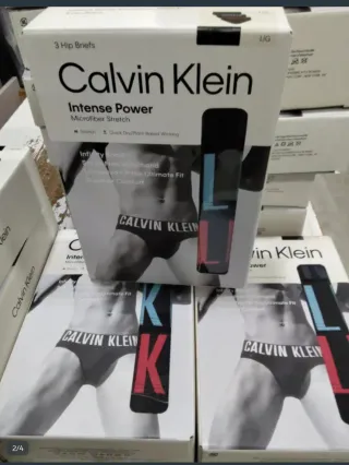 Calvin Klein Slips Multicolor originales packs