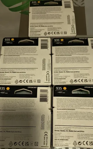 Lote 13 Cartuchos HP 935 Originales