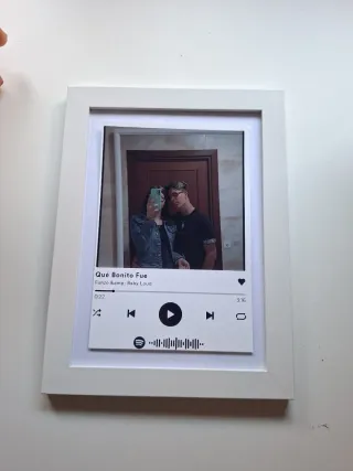 Cuadro Spotify Personalizado