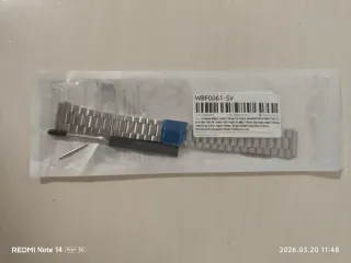 Brazalete Casio Vintage Acero 18mm