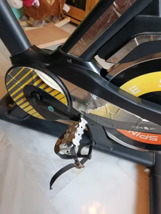 Bicicleta de Spinning Negra