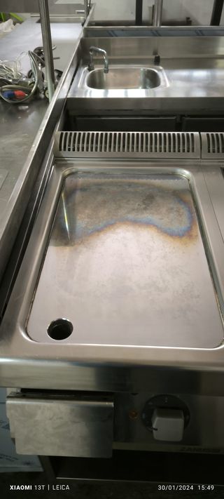 Cocina industrial Infrico acero inoxidable