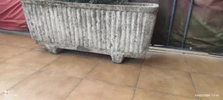 2 Jardineras de piedra Natural