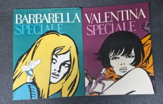 Comics Barbarella y Valentina