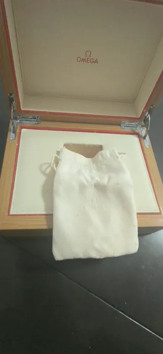 Caja Reloj Omega Marrón