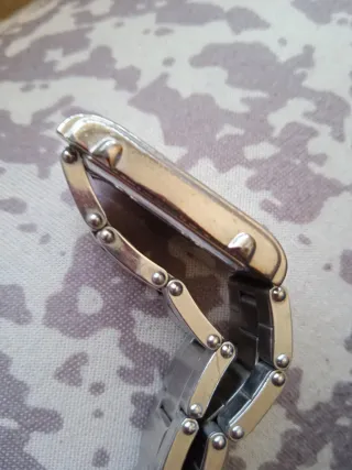 Reloj Lotus Rectangular Mujer Dorado/Plateado