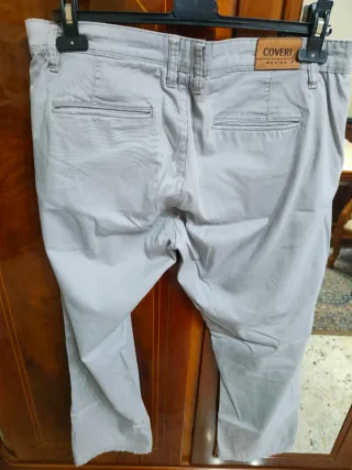 Pantaloni Coveri grigio chiaro