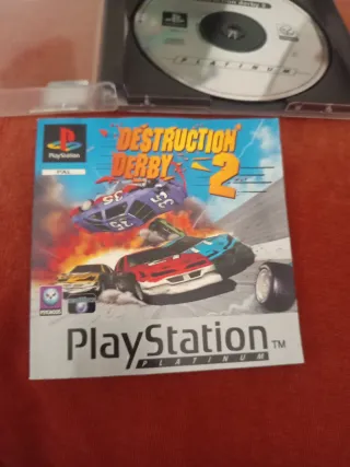 PS1 Destruction Derby 2 Platinum