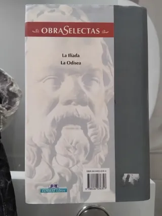 Libro de la Odisea y la Iliada de Homero