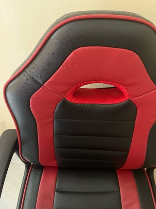 Silla Gamer Negra y Roja