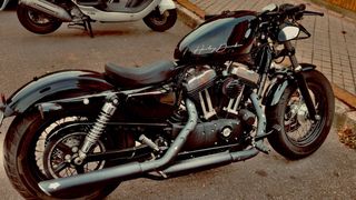 Harley Davidson Forty Eight 1200 Negra . cambio