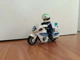 Playmobil Motos Policía y Bomberos