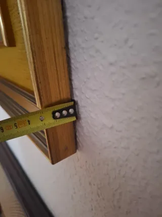 Cuadro de madera dorado