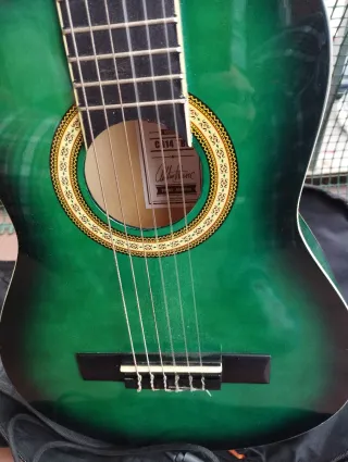 Guitarra Española Infantil Verde
