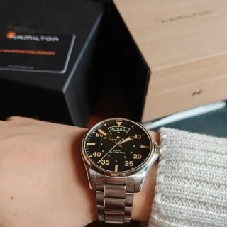 Reloj Hamilton Pilot Day Date Cooper Automático